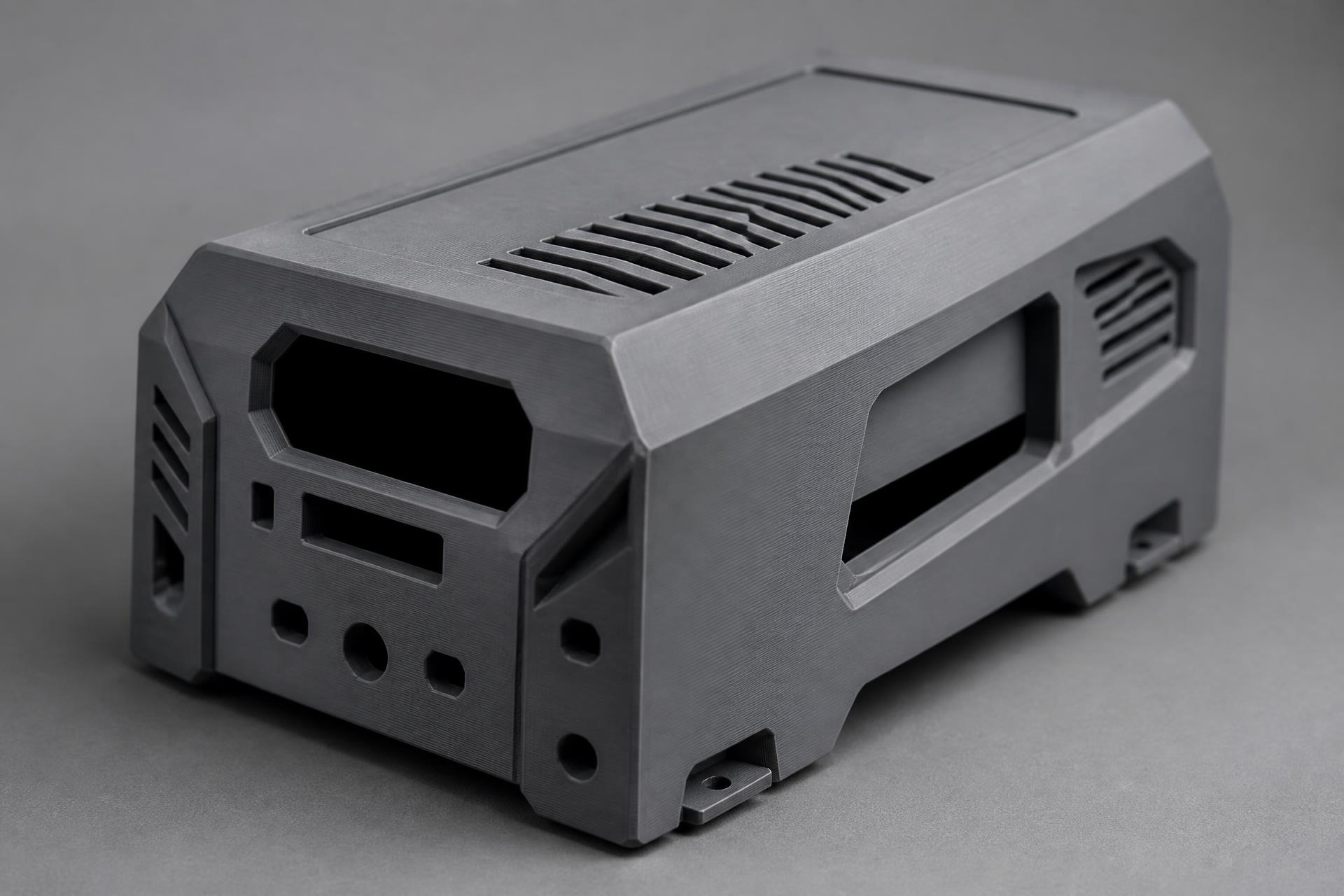 Industrial-grade 3D printed enclosure prototype